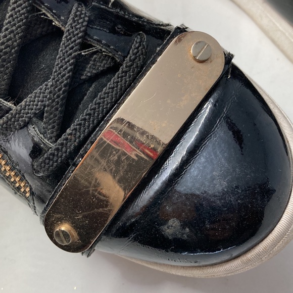 Black sneaker high top ankle booties - Picture 3 of 11